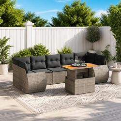 Transform Your Outdoor Space with 8-Piece Garden Sofa Set