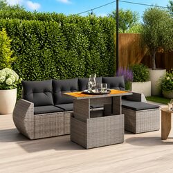 Enhance Your Outdoor Space with a 6 Piece Garden Sofa Set