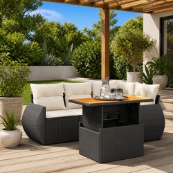 Enhance Your Outdoor Space with This 5 Piece Sofa Set
