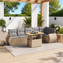 Transform Your Outdoor Space with This 7-Piece Sofa Set