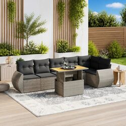 Transform Your Outdoor Space with This 7-Piece Sofa Set