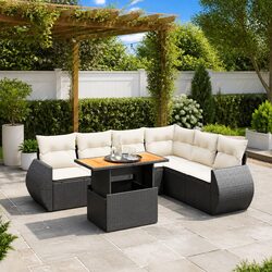 Enhance Your Outdoor Space with This 7 Piece Sofa Set