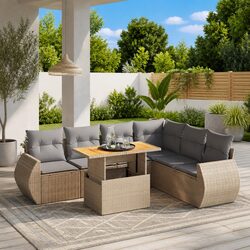 Enhance Your Outdoor Space with 7 Piece Garden Sofa Set