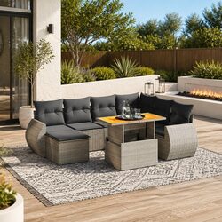 Enhance Your Outdoor Living with 8 Piece Sofa Set