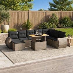Enhance Your Outdoor Space with a 9 Piece Sofa Set