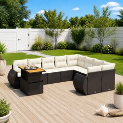 Elevate Your Outdoor Space with a 10-Piece Sofa Set