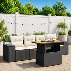 Enhance Your Patio with a 5-Piece Garden Sofa Set