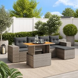 Elevate Your Outdoor Living with this 6-Piece Sofa Set