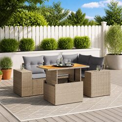 Elevate Your Outdoor Living with This Garden Sofa Set