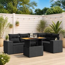 Transform Your Outdoor Space with 6-Piece Sofa Set
