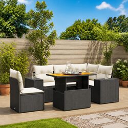 Elevate Your Outdoor Space with This 6-Piece Sofa Set