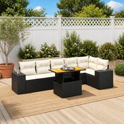 Transform Your Outdoor Space with 7 Piece Sofa Set