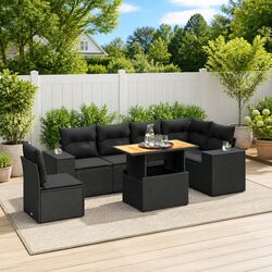 Transform Your Outdoor Space with This 7-Piece Sofa Set