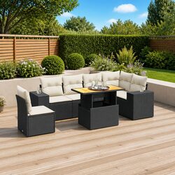 Transform Your Outdoor Space with This 7-Piece Sofa Set