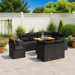 Enhance Your Outdoor Space with a 9 Piece Garden Sofa Set