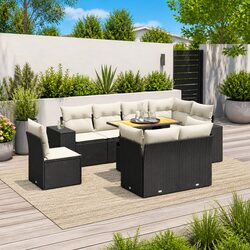 Elevate Your Outdoor Space with a 9 Piece Sofa Set