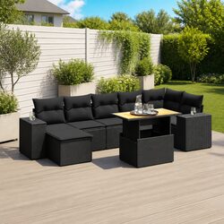 Enhance Your Outdoor Space with an 8-Piece Sofa Set