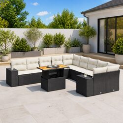 Elevate Your Outdoor Space with This 11 Piece Sofa Set