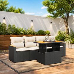 Transform Your Outdoor Space with This 5-Piece Sofa Set