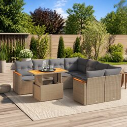 Transform Your Outdoor Space with a 9 Piece Sofa Set