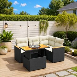 Enhance Your Outdoor Space with a 5 Piece Garden Sofa Set