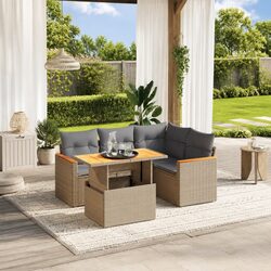 Transform Your Outdoor Space with 5-Piece Sofa Set