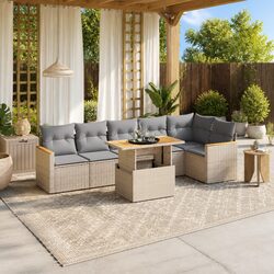 Enhance Your Outdoor Space with 7 Piece Sofa Set