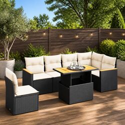 Elevate Your Outdoor Space with 7 Piece Garden Sofa Set