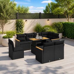 Enhance Your Outdoor Space with a 9-Piece Sofa Set