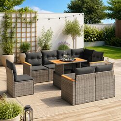 Elevate Your Outdoor Space with a 9 Piece Sofa Set