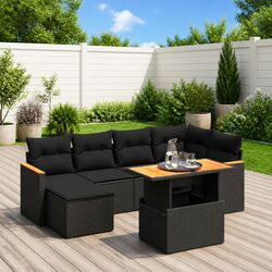 Enhance Your Outdoor Space with a 7 Piece Garden Sofa Set