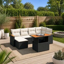 Stylish 7-Piece Garden Sofa Set for Relaxing Outdoors