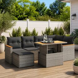 Transform Your Outdoor Space with a 7-Piece Sofa Set