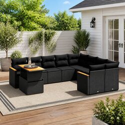 Transform Your Outdoor Space with a 10 Piece Sofa Set