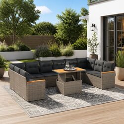 Elevate Your Outdoor Experience with an 11-Piece Sofa Set