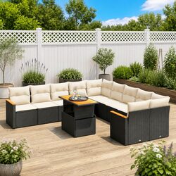 Enhance Your Patio with an 11 Piece Garden Sofa Set