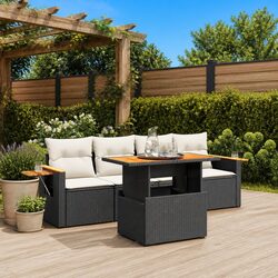 Enhance Your Outdoor Space with 5 Piece Garden Sofa Set