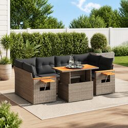 Enhance Your Outdoor Space with a 7 Piece Garden Sofa Set