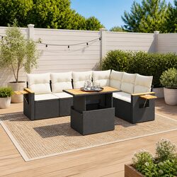 Transform Your Outdoor Space with This 7 Piece Sofa Set