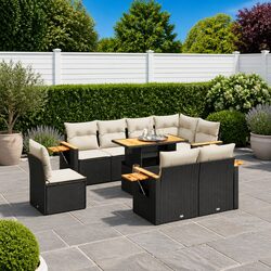 Transform Your Patio with This 9 Piece Sofa Set