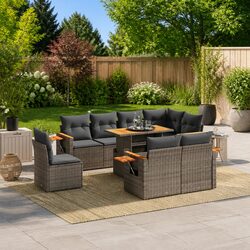 Elevate Your Outdoor Living with This 9 Piece Sofa Set