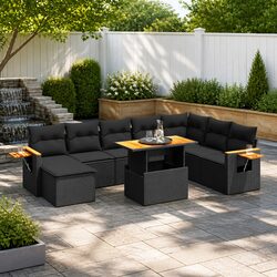 Elevate Your Outdoor Space with a 9-Piece Sofa Set