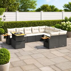 Enhance Your Outdoor Space with This 10-Piece Sofa Set