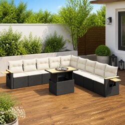 Elevate Your Outdoor Space with 11-Piece Sofa Set