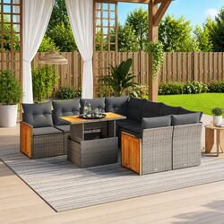 Transform Your Outdoor Space with a 9-Piece Sofa Set