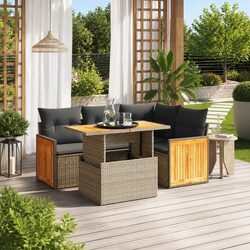 Enhance Your Outdoor Space with a 5-Piece Sofa Set