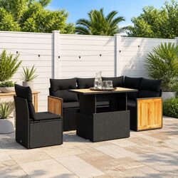 Enhance Your Outdoor Living with This 6 Piece Sofa Set