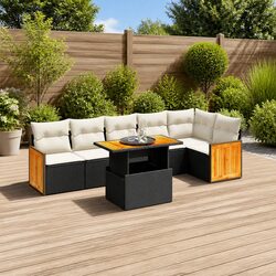 Transform Your Outdoor Space with 7-Piece Sofa Set