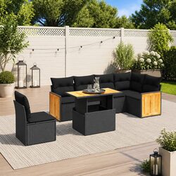 Enhance Your Outdoor Space with a 7 Piece Garden Sofa Set