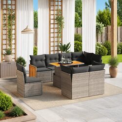 Transform Your Outdoor Living with 9 Piece Sofa Set